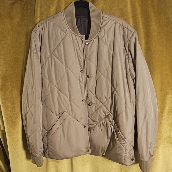 Banana Republic Reversable Light Brown/Dark Brown Jacket - Picture 1 of 5